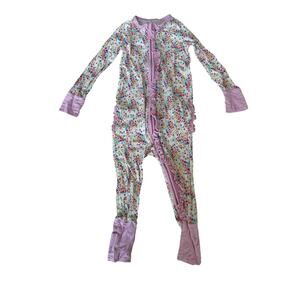 Poppy Kids Baby Pink Premium Ruffle Romper Size 18-24 M